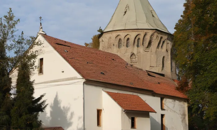 kostel svatého Petra a Pavla (Řeznovice) – winter