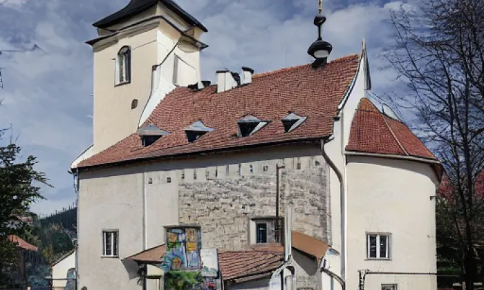 Kostel svatého Petra a Pavla (Mikulovice) – autumn