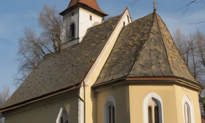 kostel svatého Petra a Pavla (Stav) – summer