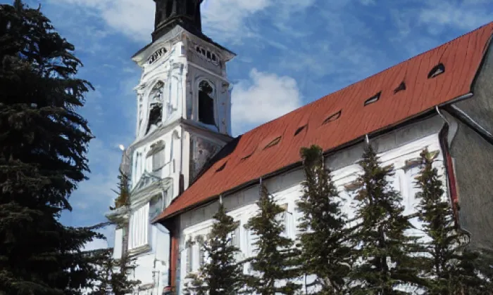 kostel svatého Petra a Pavla (Tasov) – summer