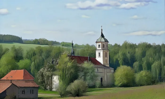 Kostel svatého Petra a Pavla (Volfartice) – spring