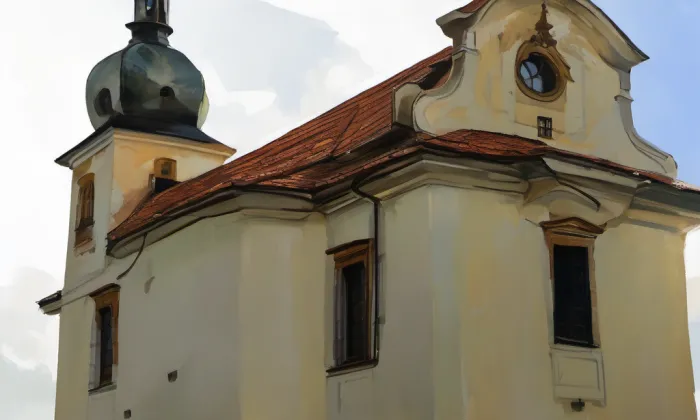 kostel svatého Petra a Pavla v Doksanech – summer