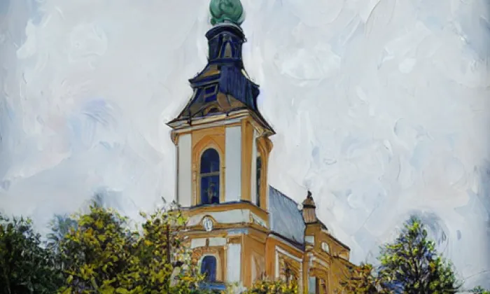 Kostel svatého Petra a Pavla ve Varnsdorfu – spring