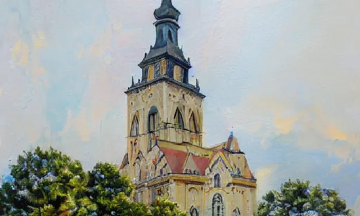 Kostel svatého Petra a Pavla ve Varnsdorfu – summer