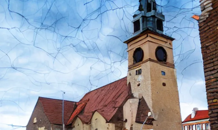 Kostel svatého Prokopa (Žižkov) – autumn