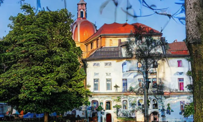 Kostel svatého Prokopa (Štěnovice) – summer