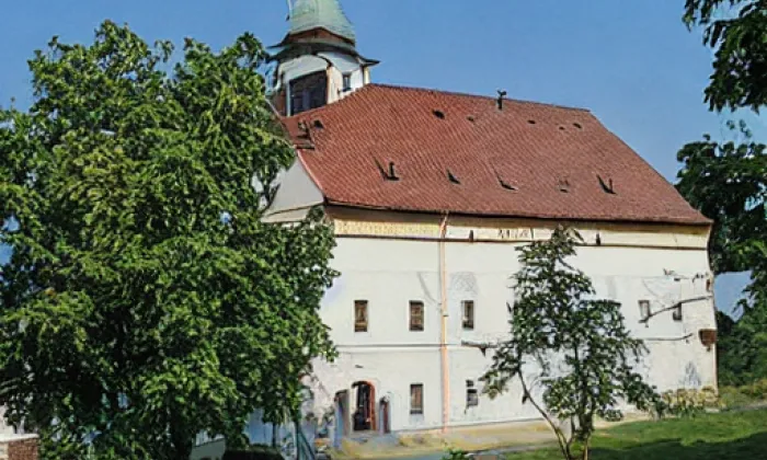 Kostel svatého Prokopa (Štěnovice) – winter