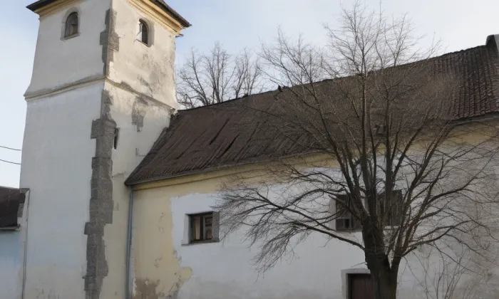Kostel svatého Prokopa (Běhařov) – winter