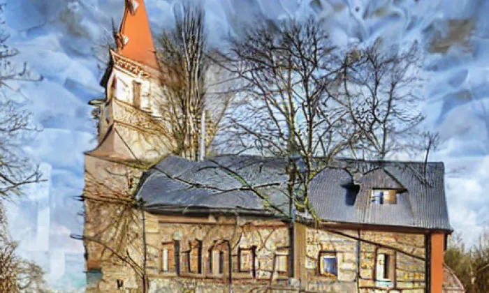 kostel svatého Prokopa (Hořiněves) – autumn