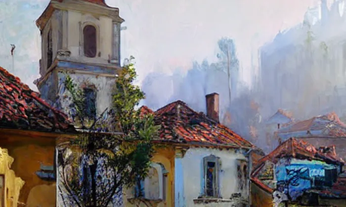 kostel svatého Prokopa (Křtěnov) – summer