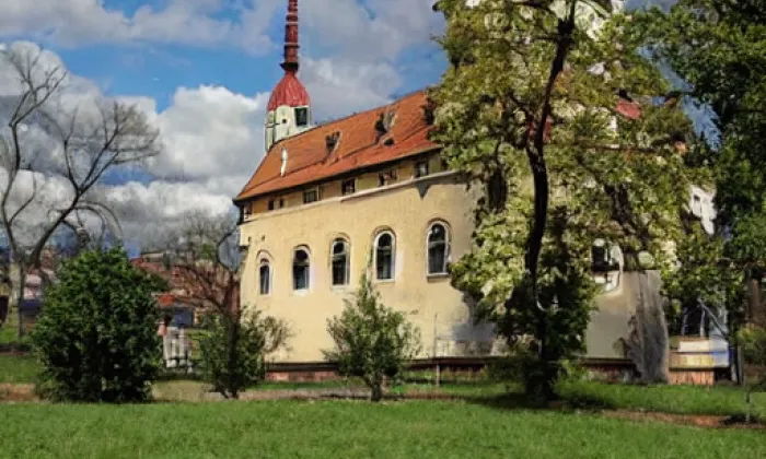 Kostel svatého Prokopa (Semčice) – autumn