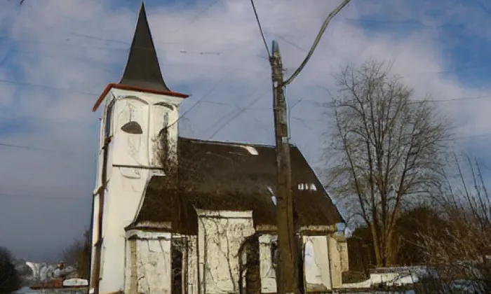 Kostel svatého Prokopa (Sobčice) – winter