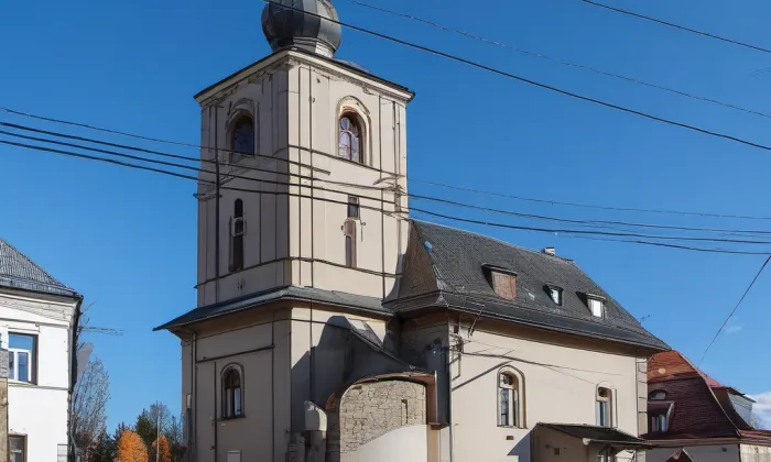 kostel svatého Prokopa (Sobkovice) – autumn