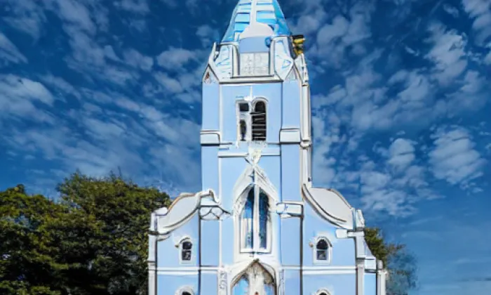 Kostel svatého Prokopa (Stříbrnice) – summer