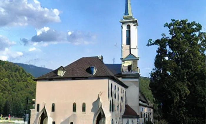 Kostel svatého Stanislava (Pitín) – noc