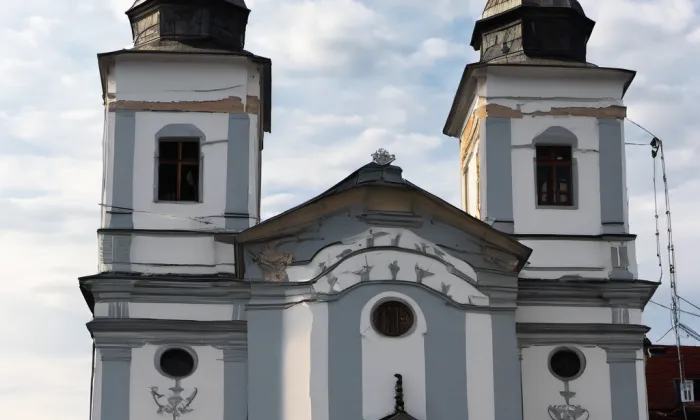 Kostel svatého Václava (Žamberk) – autumn