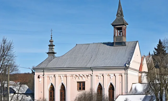 Kostel svatého Václava (České Budějovice 3) – winter