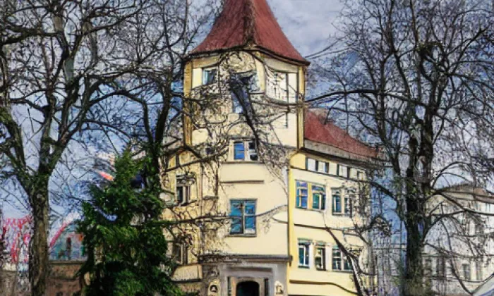 Kostel svatého Václava (Boseň) – autumn