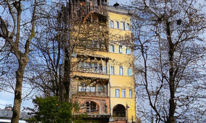 Kostel svatého Václava (Boseň) – noc