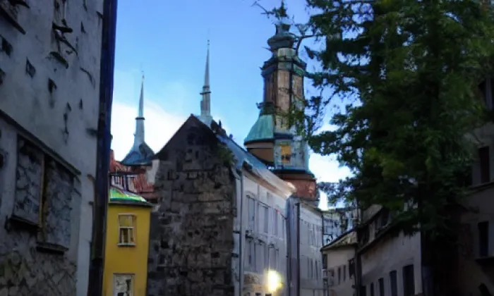 Kostel svatého Václava (Harrachov) – summer
