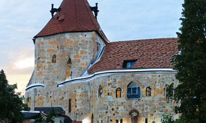 kostel svatého Václava (Konojedy) – noc