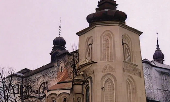 Kostel svatého Václava (Malá Bukovina) – summer