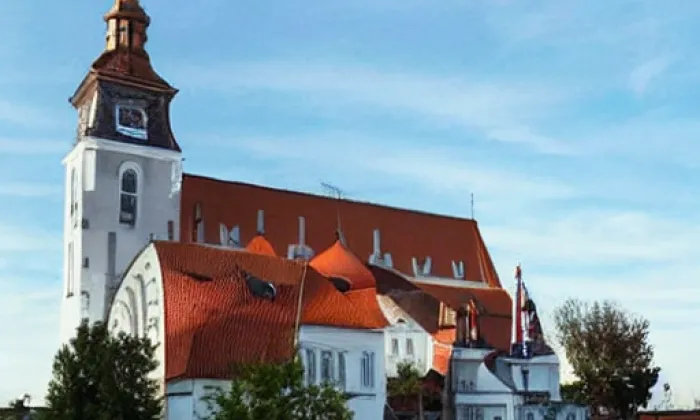 Kostel svatého Václava (Netolice) – noc