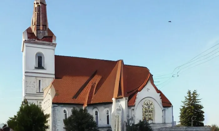Kostel svatého Václava (Netolice) – winter