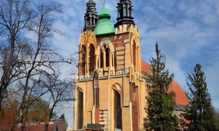 Kostel svatého Václava (Nové Sedlo) – akvarel