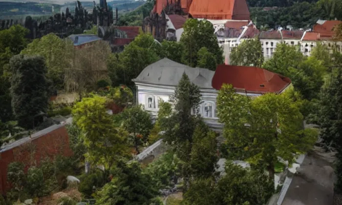 Kostel svatého Václava (Srbská Kamenice) – noc