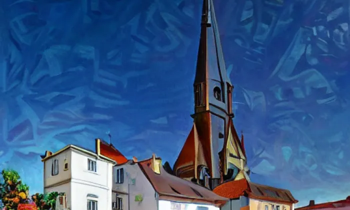 Kostel svatého Václava v Břeclavi – summer