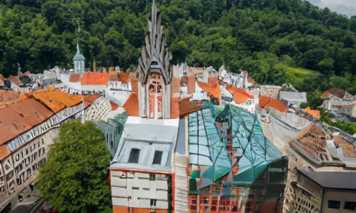 Kostel svatého Václava v Lokti – summer