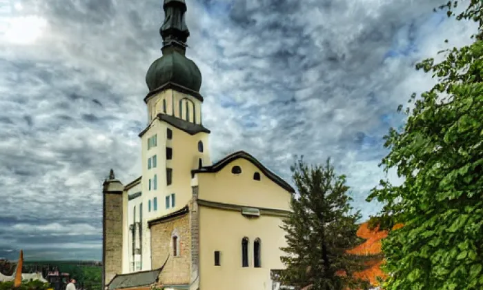 kostel svatého Václava ve Voticích – spring
