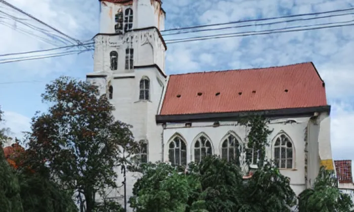 kostel svatého Víta (Dyjákovičky) – akvarel