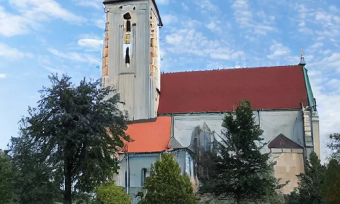 kostel svatého Víta (Dyjákovičky) – summer