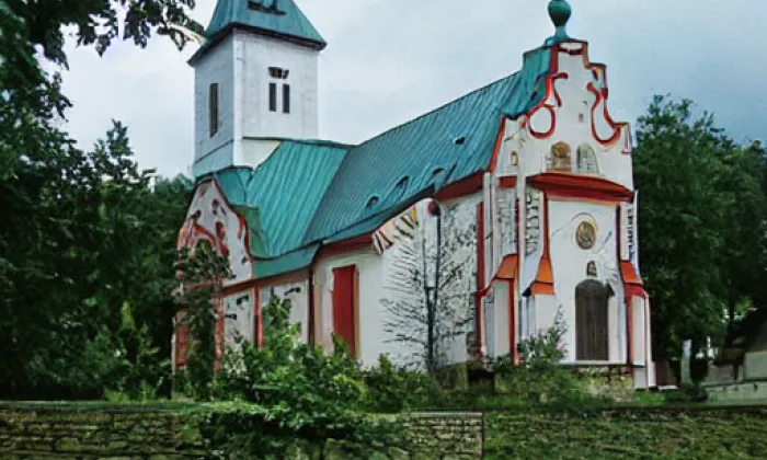 Kostel svatého Víta (Horní Paseka) – winter