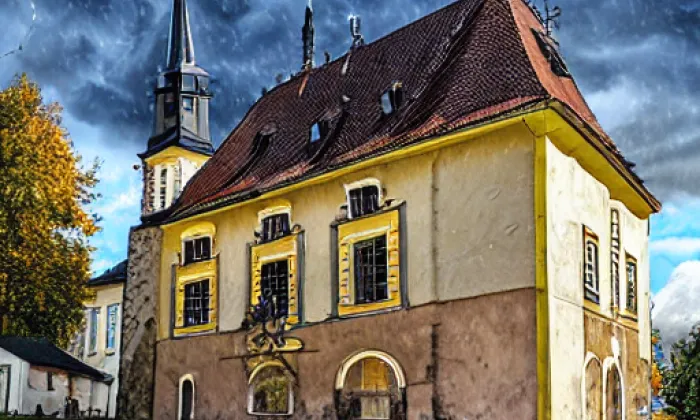 Kostel svatého Víta (Trstěnice) – autumn