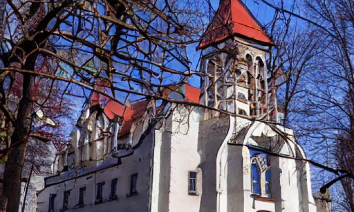 kostel svatého Vavřince (Chrastava I) – summer