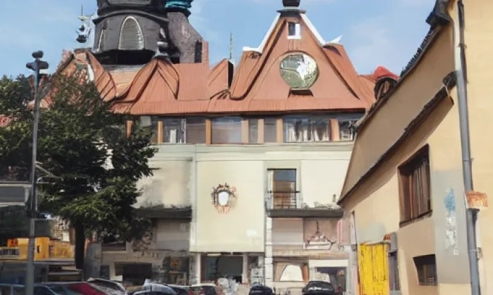 Kostel svatého Vavřince (Dačice I) – noc