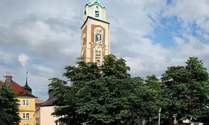 Kostel svatého Vavřince (Horní Blatná) – autumn