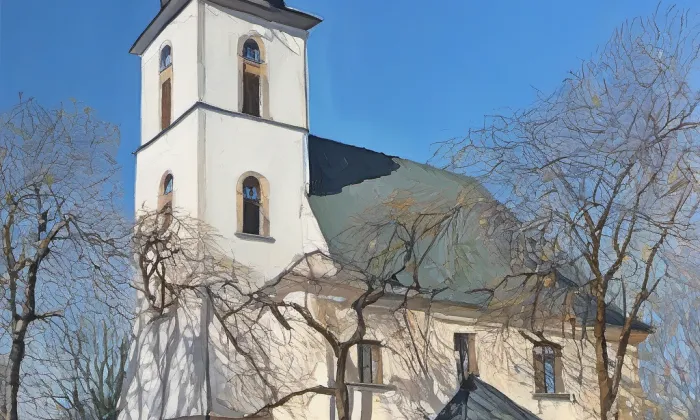 Kostel svatého Vavřince (Kaňk) – spring