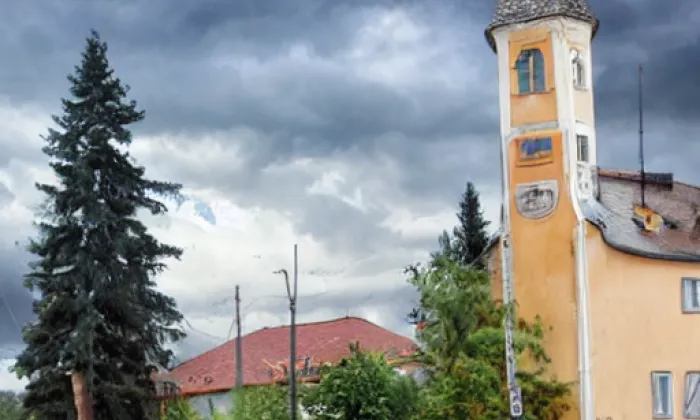 Kostel svatého Vavřince (Korolupy) – autumn