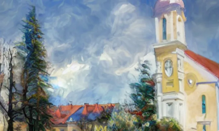 Kostel svatého Vavřince (Korolupy) – spring