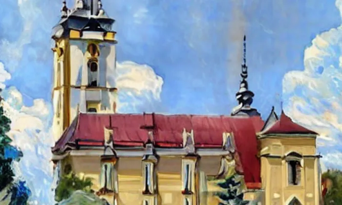 kostel svatého Vavřince (Krasonice) – spring