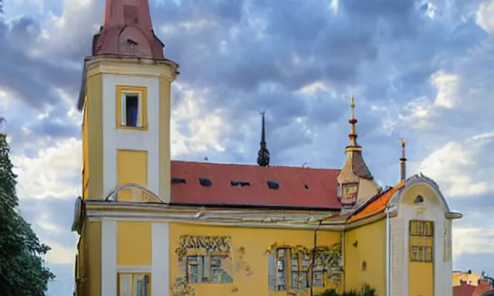 kostel svatého Vavřince (Krasonice) – summer