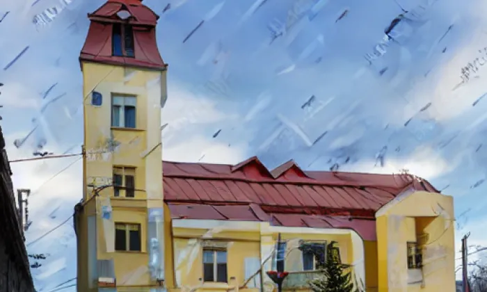 kostel svatého Vavřince (Krasonice) – winter