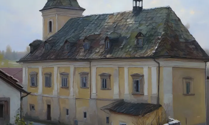 Kostel svatého Vavřince (Nová Hradečná) – spring