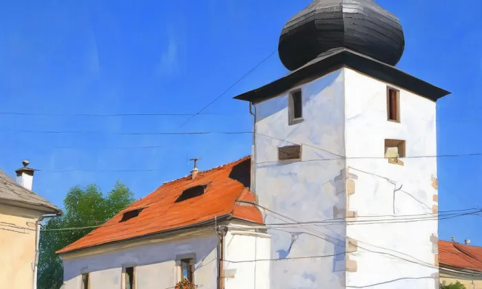 Kostel svatého Vavřince (Třebeň) – spring