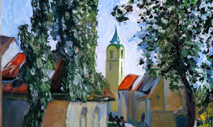 Kostel svatého Vavřince (Vrčeň) – spring