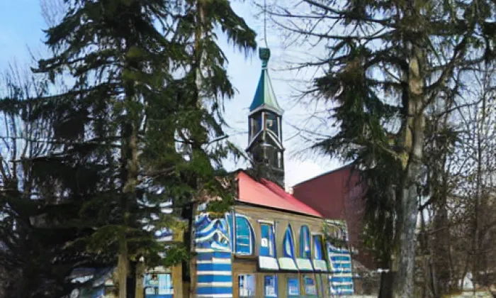 Kostel svatého Vavřince (Vrčeň) – winter